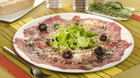 Carpaccio de ternera Carpaccio de ternera