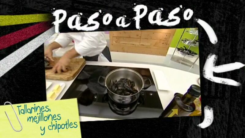 Paso a paso de los tallarines