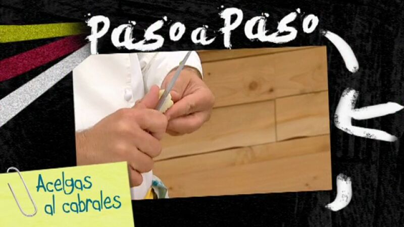 Paso a paso acelgas al cabrales