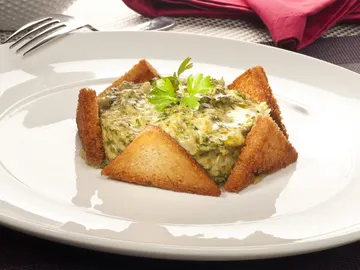 Acelgas al cabrales Acelgas al cabrales