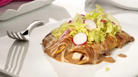 Enchilada de carne Enchilada de carne