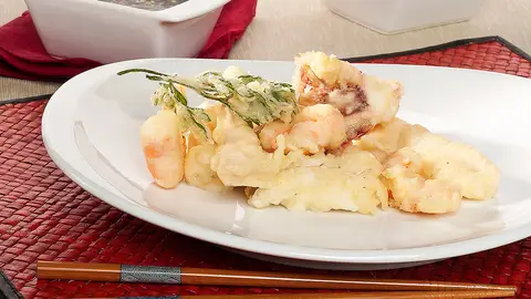 Tempura de pescado Tempura de pescado