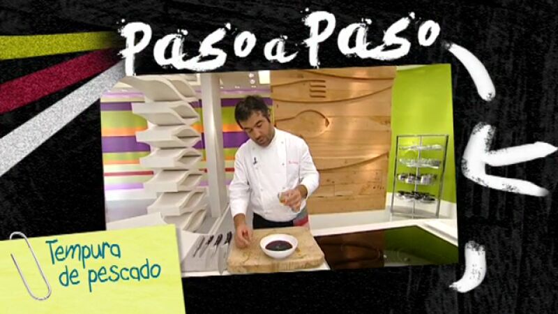 Paso a paso: Témpura de pescado