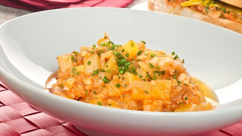 Ingredientes para hacer Bacalao Ajoarriero