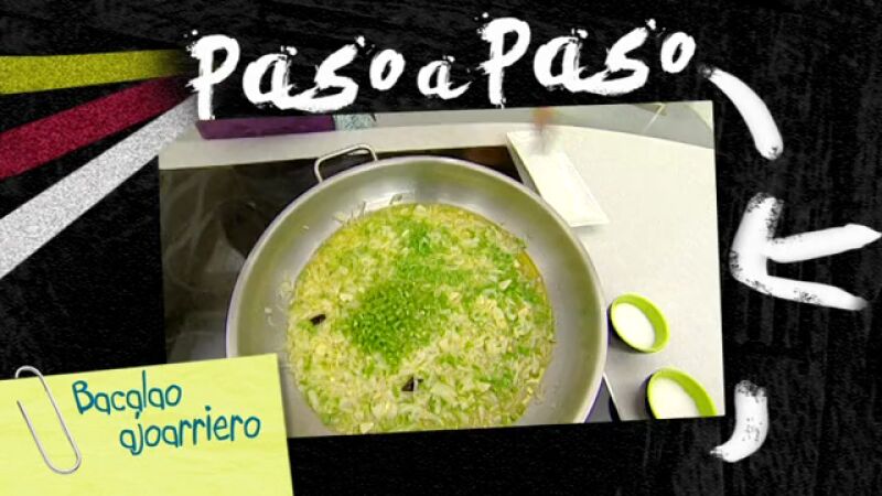 Paso a paso: Bacalao Ajoarriero