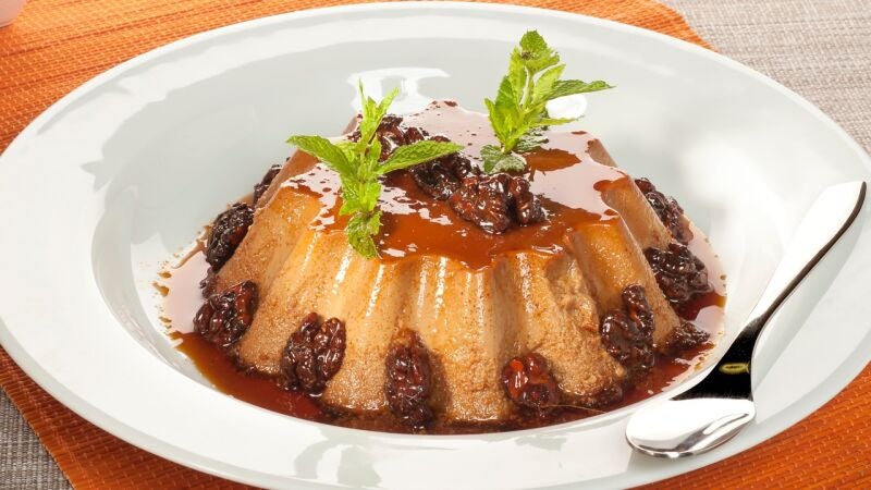 Ingredientes para el Flan de Café
