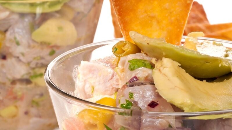 Ingredientes para hacer Ceviche Gachupa