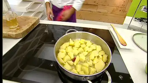 Patatas con cabeza de rape Patatas con cabeza de rape