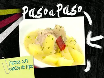 Patatas con cabeza de rape Patatas con cabeza de rape