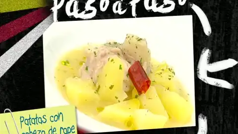 Patatas con cabeza de rape Patatas con cabeza de rape