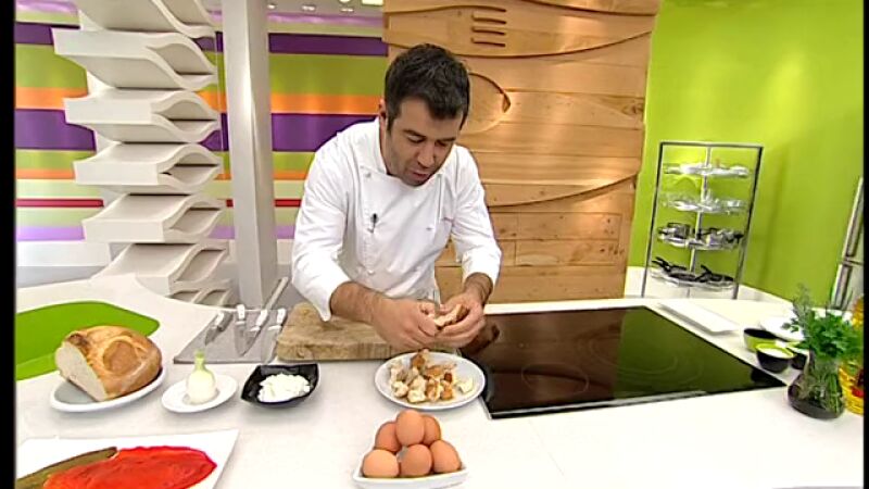 Cazuela de champiñones y huevos - Parte 2