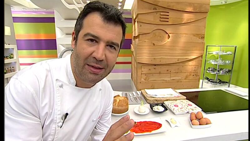Cazuela de champiñones y huevo - Parte 1