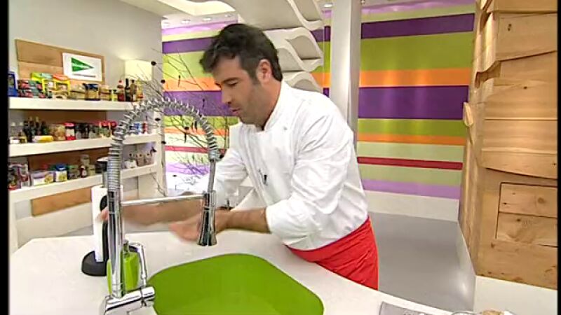Merengues con crema de café y cacao - Parte 1