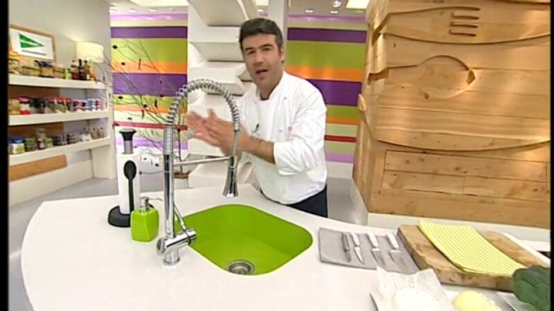 Chupito de brócoli y camembert - Parte 1