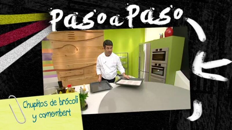 Paso a paso: chupito de brócoli y camembert