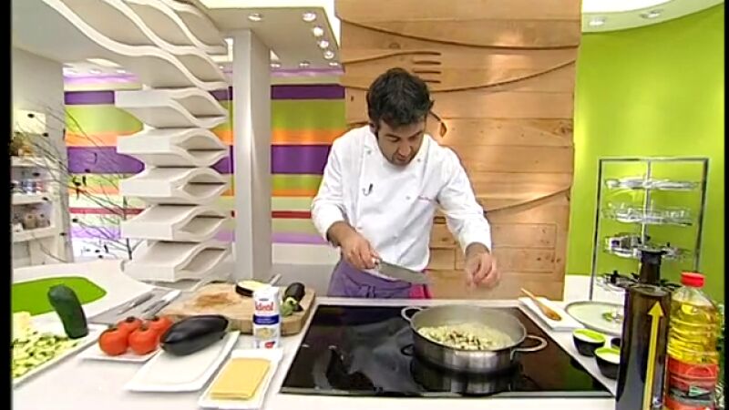 Lasaña de verduras Parte 1