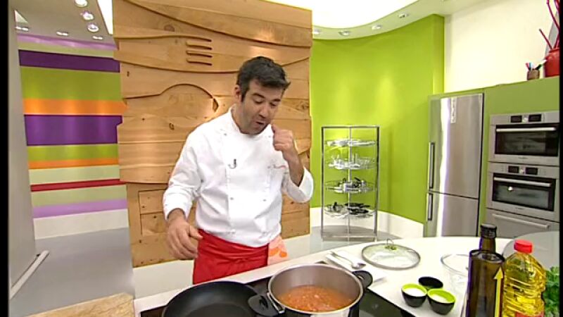 Alubias gratinadas con salchichas y salchichón - Parte 2