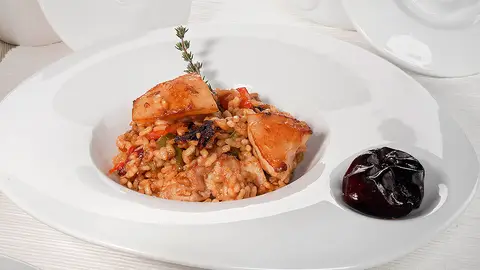 Arroz con cochinillo Arroz con cochinillo