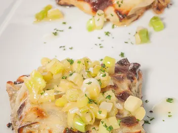 Paquetitos de patata con bacalao Paquetitos de patata con bacalao