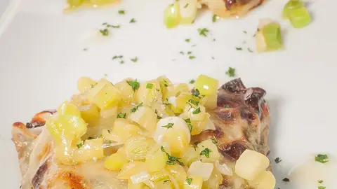 Paquetitos de patata con bacalao Paquetitos de patata con bacalao