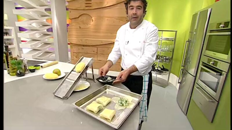 Paquetitos de patata con bacalao - Parte 2