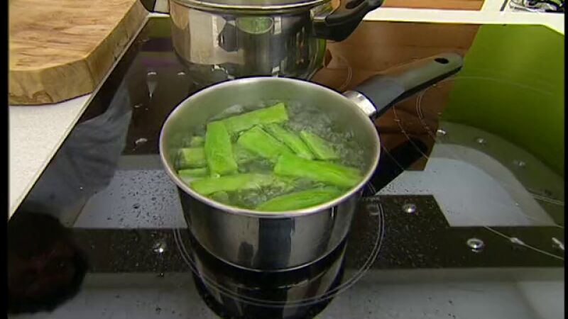 Composición de foie y judías verdes - Parte 2