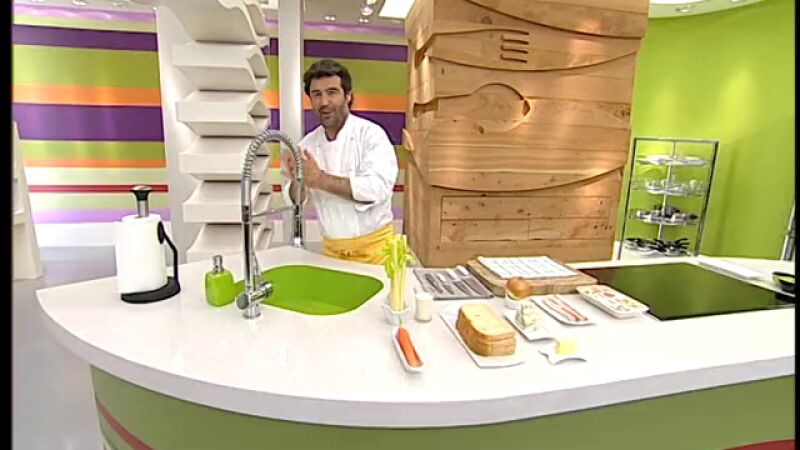 Sandwich y dip de champiñones y gorgonzola - Parte 1