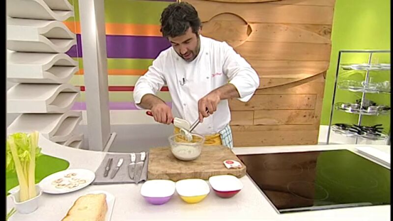 Sándwich y dip de champiñones y gorgonzola - Parte 2