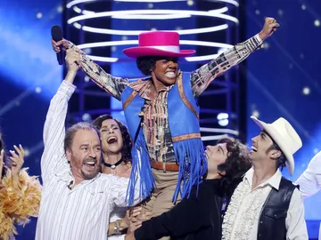 Beatriz Luengo gana la primera gala de 'Tu cara me suena' Beatriz Luengo gana la primera gala de 'Tu cara me suena'