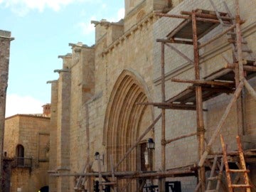 Así se recrea la Basílica de Santa Mª del Mar en Cáceres Así se recrea la Basílica de Santa Mª del Mar en Cáceres