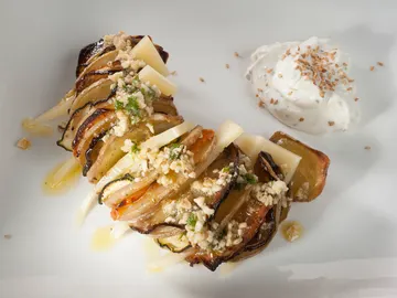 Patatas rellenas de verduras Patatas rellenas de verduras