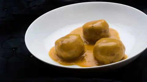 Albóndigas en salsa El sabor es ciego