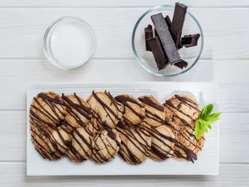 Palmeras de chocolate Palmeras de chocolate