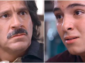 Temo le confiesa a su padre su mayor secreto Temo le confiesa a su padre su mayor secreto