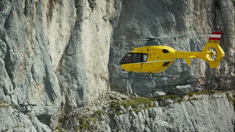Peligroso rescate en los Alpes Rescate en los Alpes