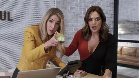 Patricia y Marcela Betty en NY