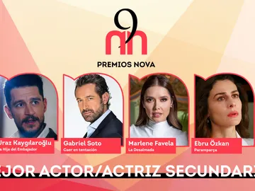 'Las 9 de Nova' Mejor actor/actriz secundario 'Las 9 de Nova' Mejor actor/actriz secundario