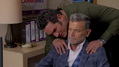 Germán finalmente acepta trabajar para Octavio en su empresa Germán finalmente acepta trabajar para Octavio en su empresa