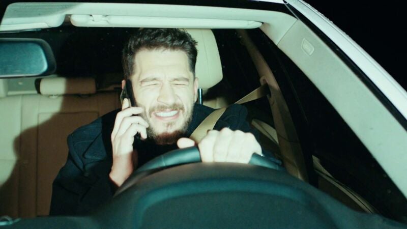 Una distracción al volante provoca el grave accidente de coche de Gediz