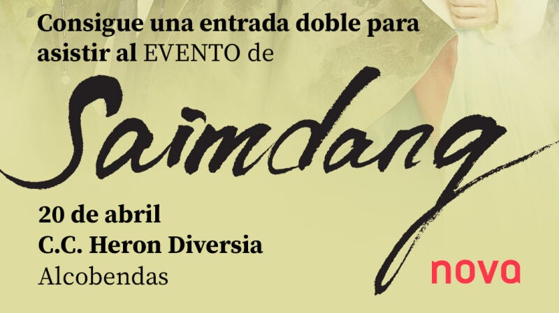 Gana una entrada doble para asistir al evento fan de 'Saimdang. Diario de Luz' en Madrid