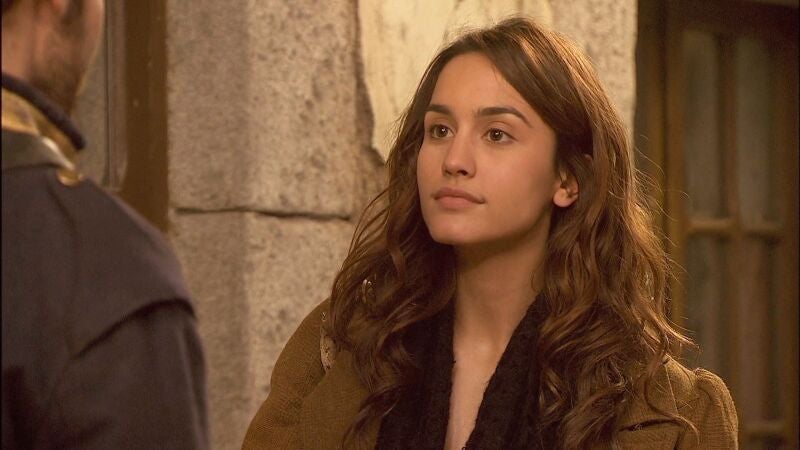 Tristán y Pepa se conocen por vez primera en el pueblo de Puente Viejo