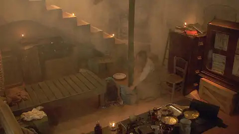 Emilia rescata a Pepa El secreto de Puente Viejo