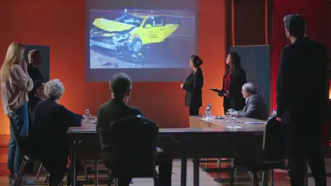 El accidente de Sedat Tras el cristal