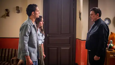 Andrés Martínez y Elsa Quiroga en Perdona nuestros pecados Andrés Martínez y Elsa Quiroga en Perdona nuestros pecados