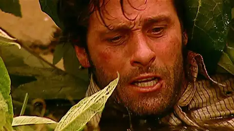 Escandón dispara a Gabriela en la selva pantanosa y termina hundiéndose en el pantano Escandón dispara a Gabriela en la selva pantanosa y termina hundiéndose en el pantano