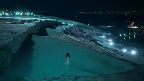 Los paisajes de Pamukkale Los paisajes de Pamukkale